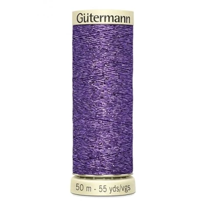 Image of Gutermann Metallic Effect Sewing Thread 50m 571 Each