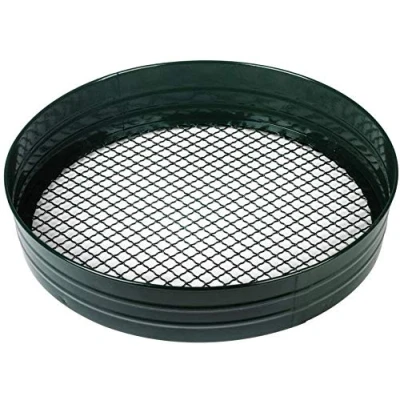 Image of Srendi® Metal Garden Riddle/Sieve Mesh (1/2)
