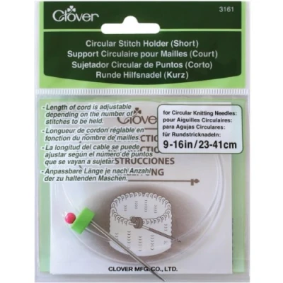 Image of Clover Circular Stitch Holder: Short, Other, Multicoloured