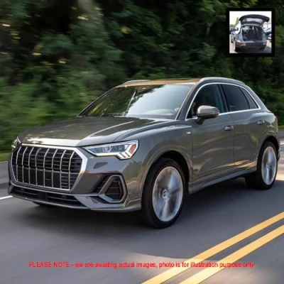 Image of UK Custom Covers To Fit Audi E Tron (2019 Onwards) Boot Liner Tailored Waterproof Black BL333