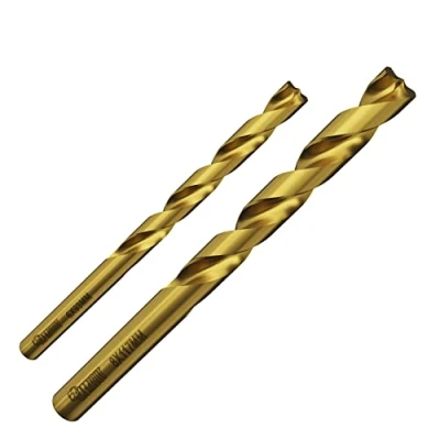 Image of 2 x SabreCut SCCSDK03 6mm &amp; 8mm HSS Cobalt M35 High Performance Long Life Spot Weld Drill Welder Remover Cutter Bits with Self Cantering Tip for Separating Welded Panels