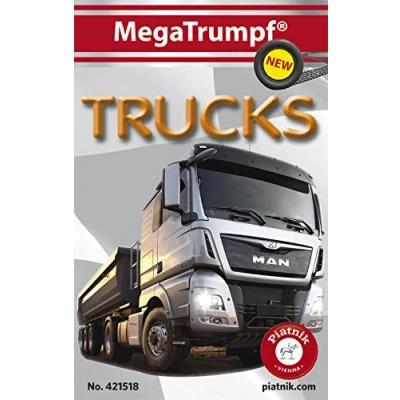 Image of Piatnik 4215 &quot;Mega Trumpf Trucks Quartet Game