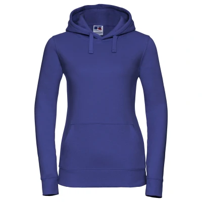 Image of Russell Athletic Womens/Ladies Authentic Hoodie (Bright Royal Blue) Navy/Blue Size 8 UK