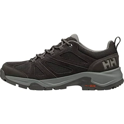 Image of Helly Hansen Men&#039;s Switchback Trail Airflow Low Rise Hiking Boots, 990 Black/Charcoal/Ebony, 8.5 UK