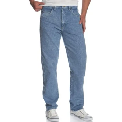 Image of Wrangler Men&#039;s Big &amp; Tall Rugged Wear Relaxed Fit Jean 46W x 28L