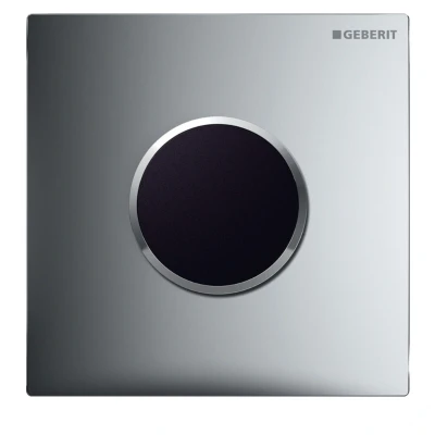 Image of Geberit Type 10 urinal cover plate matt/bright chrome (241.925.KN.1)