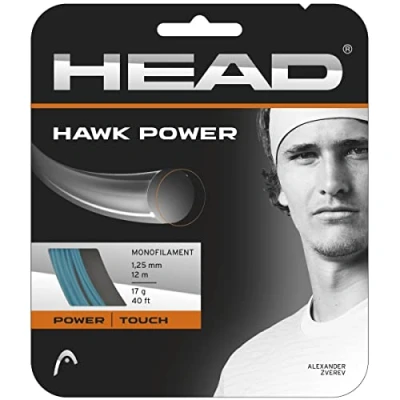 Image of HEAD Hawk Power Tennis String, Petrol, 1.25mm/17g
