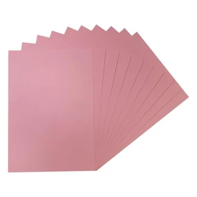 Image of Pack of 100 A4 Pink Coloured Paper 75gsm Sheets