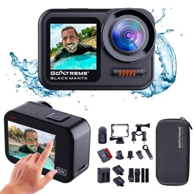 Image of Easypix GoXtreme Black Manta 5k Action Camera