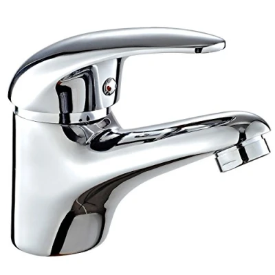 Image of DP Bath Naranjo Single lever basin mixer tap, silver