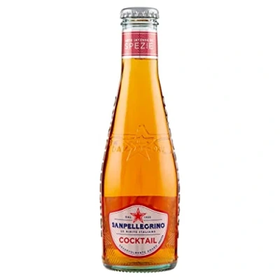 Image of SAN pellegrino 24 X Ginger Flavour Drink Soda Aperitif 20CL