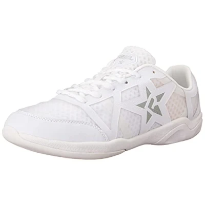 Image of Rebel Athletic Unisex&#039;s Ruthless White Cheer Shoe, 9 UK