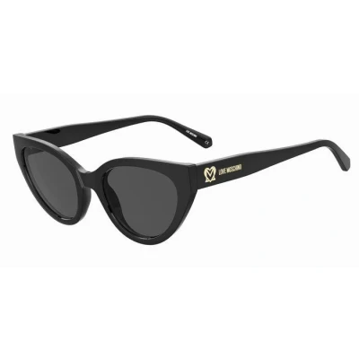 Image of Love Moschino Sunglasses, Women&#039;s, Size: 53, Black