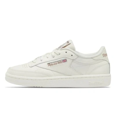 Image of Reebok Women&#039;s Club C 85 Sneaker, Chalk Rosgol, 3.5 UK