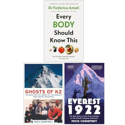 Image of Every Body Should Know This, Ghosts of K2 &amp; Everest 1922 3 Books Collection Set