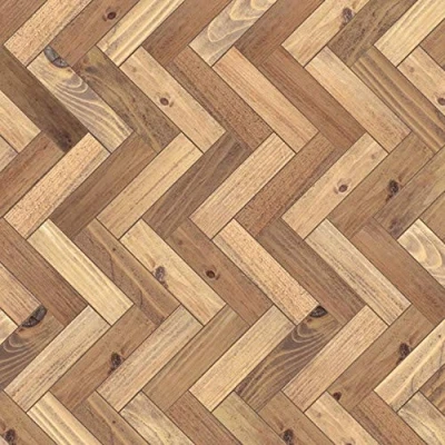 Image of Melody Jane Dolls House Parquet Floor Sheet Gloss Card Two Tone Miniature 1:12 Flooring