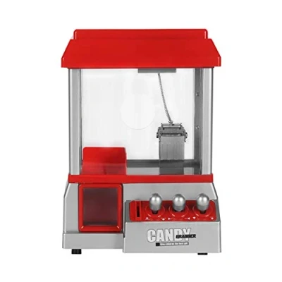 Image of Youyijia Candy Grabber Machine Fun Music Catching Plastic Refillable Catcher with 20 Coins for Kid Adult