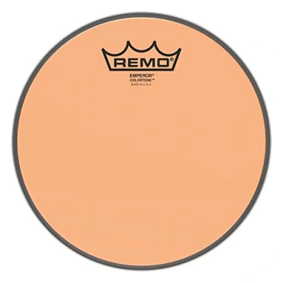 Image of Remo Colortone Emperor Clear BE 0308 CT OG Drum Head 8 Inches Orange