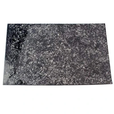 Image of Alnicov 44X29Cm Black Pearl Acoustic Guitar Self Adhesive Scratch Plate Sheet Pickguard Material