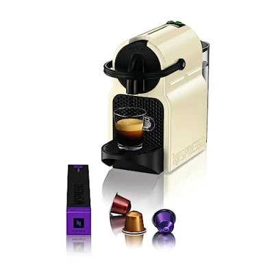 Image of DeLonghi EN 80 CW Inissia Nespresso Vanilla Cream