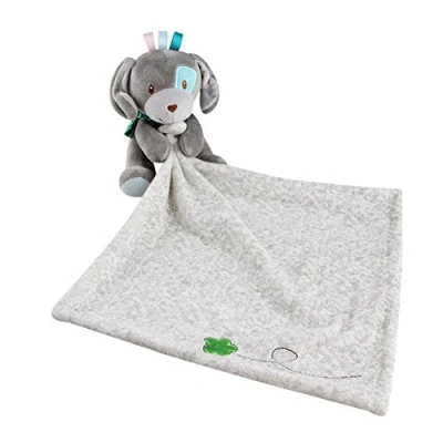 Image of Inchant Baby Comforter Taggy Blanket Toddlers Lovely Cuddles Toy Security for Soft Sleeping Toys Cute Animal Design Plush Stuffed Toys(Puppy)