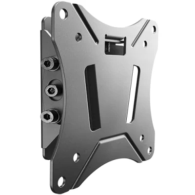 Image of RICOO N0611 Monitor TV Wall Bracket Flat Tilt 13 29 Inch VESA 75x75 100x100 Universal LCD LED Screen Mount Black