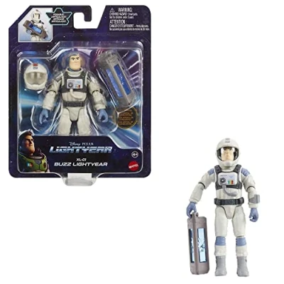 Image of Buzz Lightyear Disney Pixar XL01 5 Inch Authentic Action Figure, 12 Posable Joints, Helmet &amp; Fuel Cell, Collectible Movie Toy 4 Years Up, HHJ81
