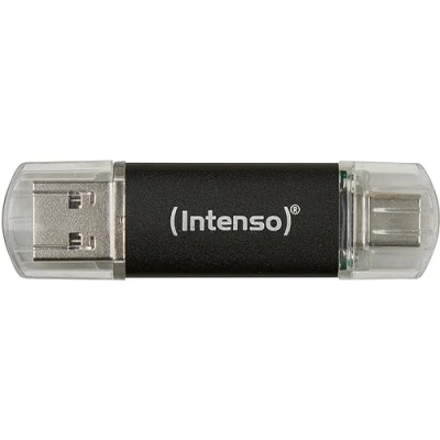 Image of Intenso Twist Line 32 GB Dual USB Stick 3.2 Gen 1x1, C &amp; A, 70MB/s, Anthracite