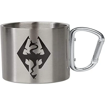 Image of GB eye Skyrim Logo Carabiner Mug