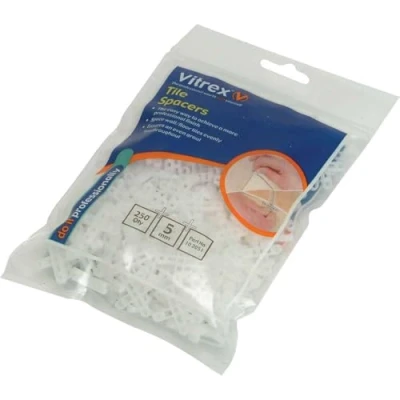 Image of Vitrex 10 2051 Floor Tile Spacers 5.00mm (Pack of 250)