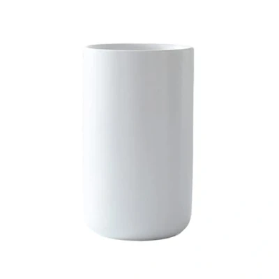 Image of OnePines Ceramic Kitchen Utensil Holder, 6.9 x 3.9 inch Modern Caddy Space Saving Crock, Organiser for Forks Knives and Spoons