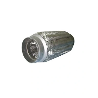 Image of Stainless Steel Flexible Exhaust Pipe Connector 50mm x 280mm Heavy Duty Weld In Coupler Flexi Tube Adapter Sleeve Joint (50mm 280mm)