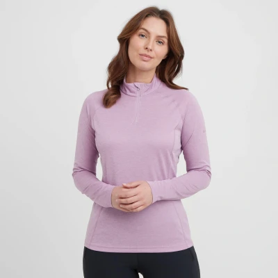Image of Women&#039;s Dart Zip Neck T Shirt