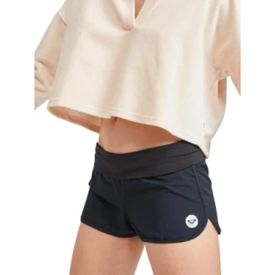 Image of Roxy Women&#039;s Endless Summer 2&quot; Boardshort Board Shorts, Midnight Black, Large