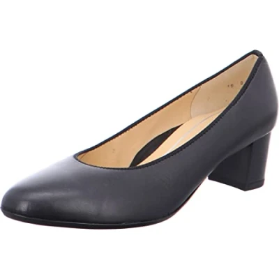 Image of ARA Women&#039;s KNOKKE 1211486 Closed Toe Heels, Black 11, 3.5 UK