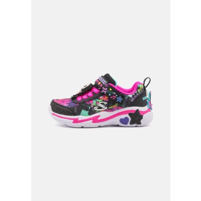 Image of Skechers Snuggle Trainers mint/multicoloured for kids, Size: 12.5K, Mint/multi coloured Synthetics/textile