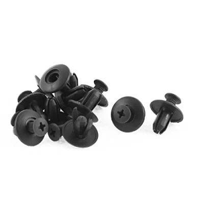 Image of sourcingmap 12 Pcs 8mm Hole Dia Mudguard Liner Fastener Rivet