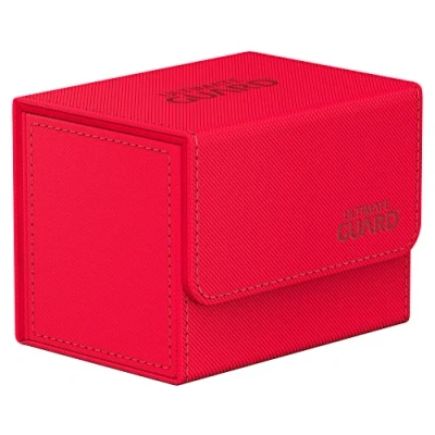 Image of Ultimate Guard Sidewinder 80+ XenoSkin Monocolor Red