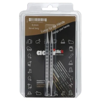 Image of Addi Click Novel Long interchang. needle square 8.00mm 1pc