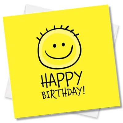 Image of Punkcards Birthday Card for Friend &#039;Happy Birthday&#039; Female Special