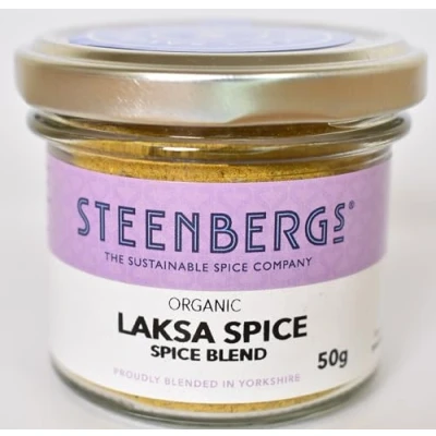 Image of Steenbergs Organic Laksa Spice Mix Standard Jar 50g