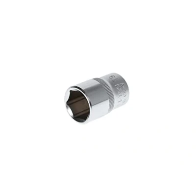Image of GEDORE red Socket, 1/2&quot; 12.5 mm drive, hexagonal, 19 AF, Tool, R610001906, steel