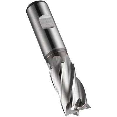 Image of Dormer C247 C24710.0 HSS E PM 4 Flute End Mill/Milling Cutter with Bright Finish, Diameter 10.0 mm, Single Pack