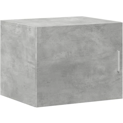 Image of vidaXL Wall Cabinet Concrete Grey 50x42.5x40 cm Engineered Wood