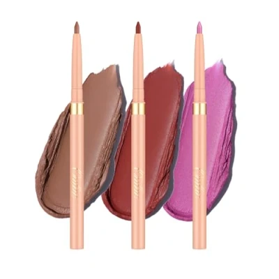 Image of OULAC Matte Lip Liner Set, Waterproof Lipliner Pencil Lasts 24H +, Highly Pigmented, Smooth Formula, Contour Your Lips, Vegan &amp; Cruelty Free