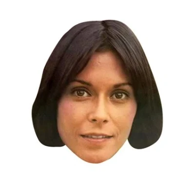 Image of FoxyPrinting Sabrina Duncan Kate Jackson Celebrity Cardboard Party Face Mask Fancy Dress