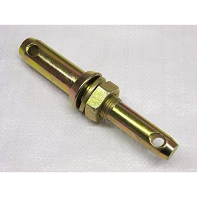 Image of Link Pin Lower Cat 1 2 (1 1/8&quot; Thread UNC Category One Two Tractor Trailer Linkage Farm)