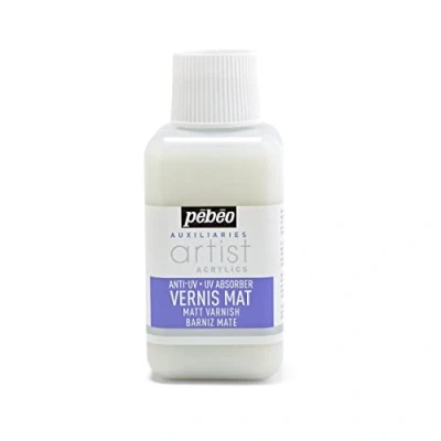Image of Pebeo 520500 250 ml Matt Varnish, Transparent