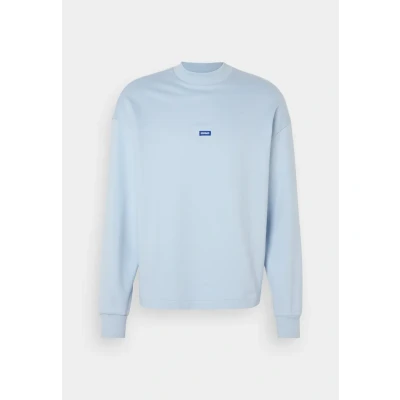 Image of HUGO Nedro Sweatshirt, Men&#039;s, Size: XXL, Open blue