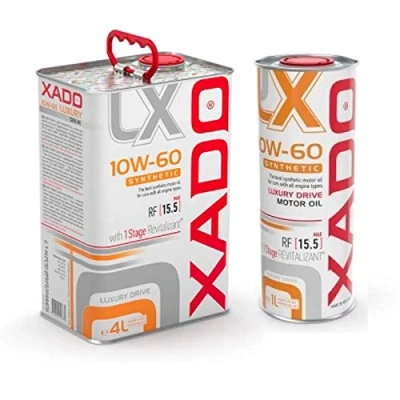 Image of XADO Set 1 x 10W 60 Luxury Drive Engine Oil 4L + 1L